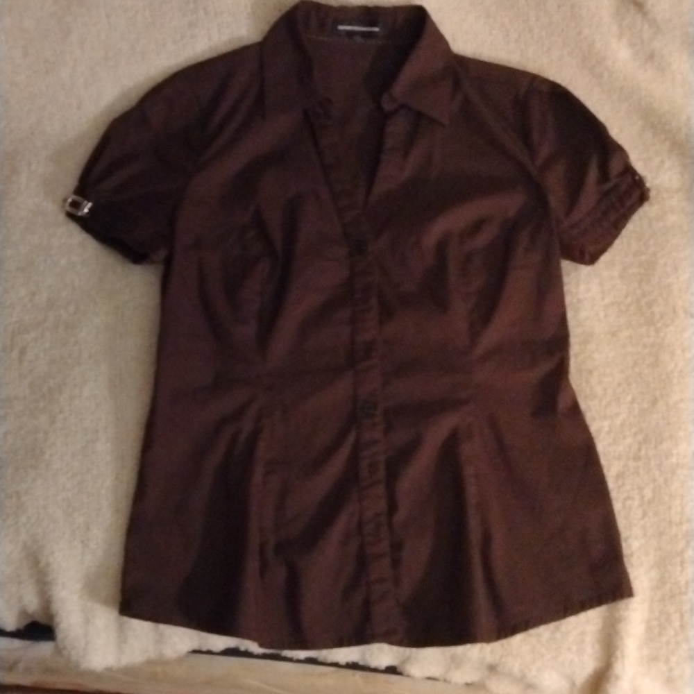 Express design studio button down shirt